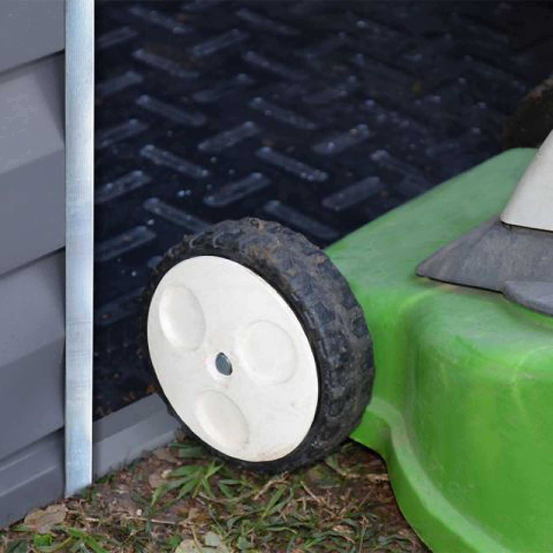 6' x 5' Palram Canopia Grey Skylight metal shed (1.85m x 1.54m)