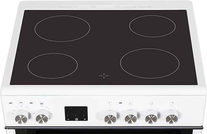 Leisure white good condition 60cm electric cooker with oven grill