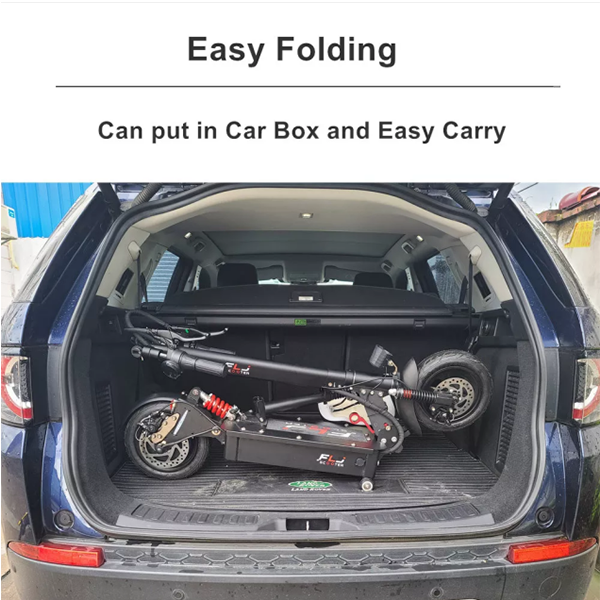 10inch 1200W Electric Scooter with 48V 25-35ah battery 80-120kms range Port able Easy Folding kick scooter