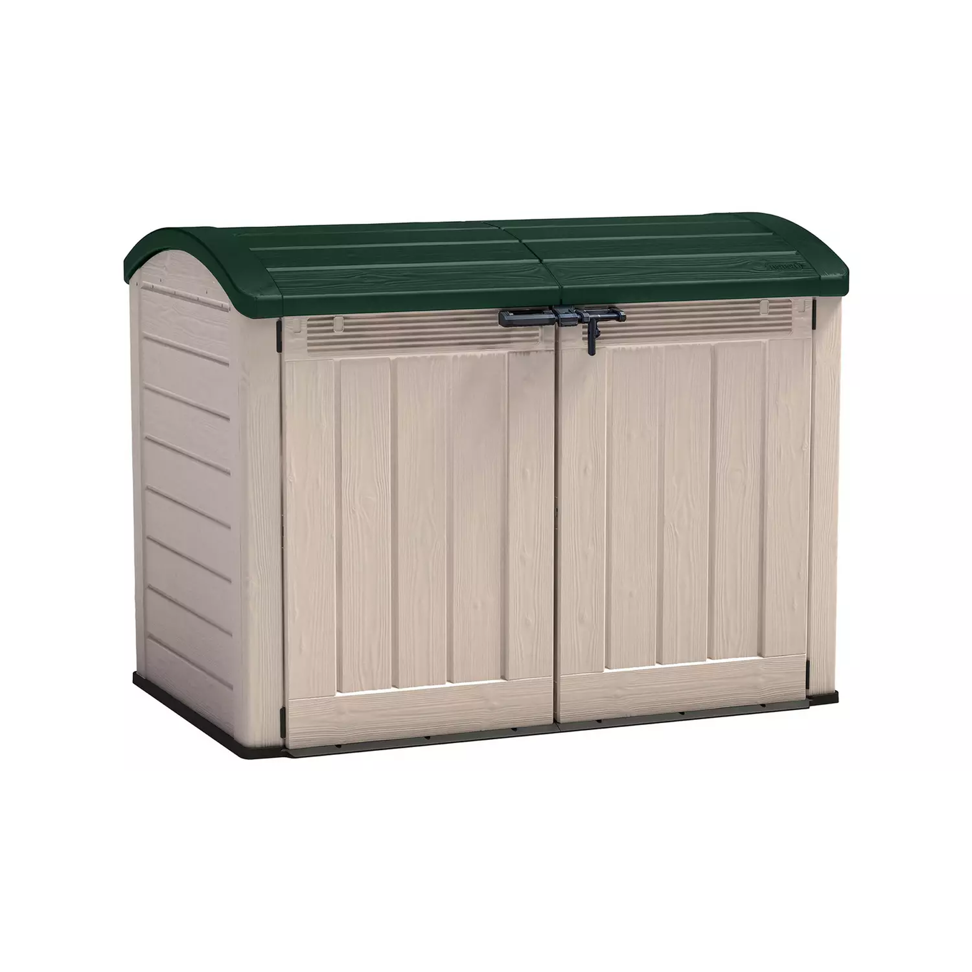 Keter Store It Out Ultra 2000L Bike Shed - Beige/Green