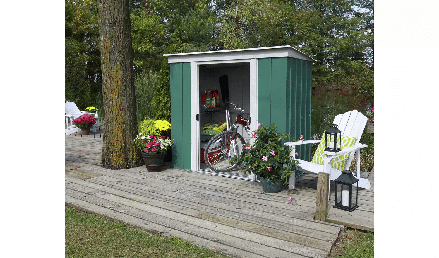 Metal Garden Shed - 6 x 4ft