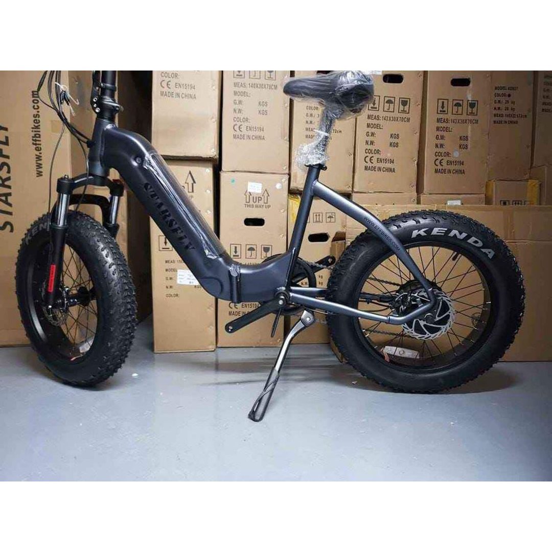 Folding electric bicycle in quiete new