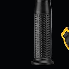 Side view of the 20V MAX * XR Brushless Cordless Hammer Drill 360-degree side handle.