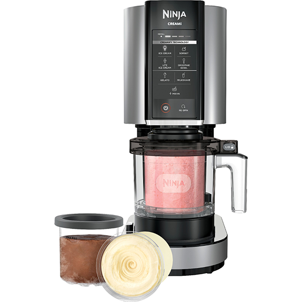 Ninja - Creami, Ice Cream Maker, 7 One-Touch Programs - Cloud S ilver