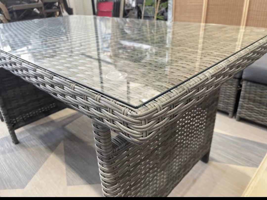 A brand new set of outdoor pe rattan modular sofa