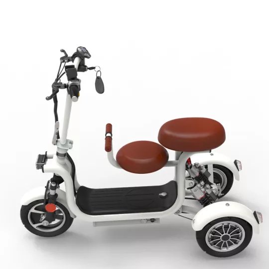 Suitable for home travel light 3-wheel electric scooter for