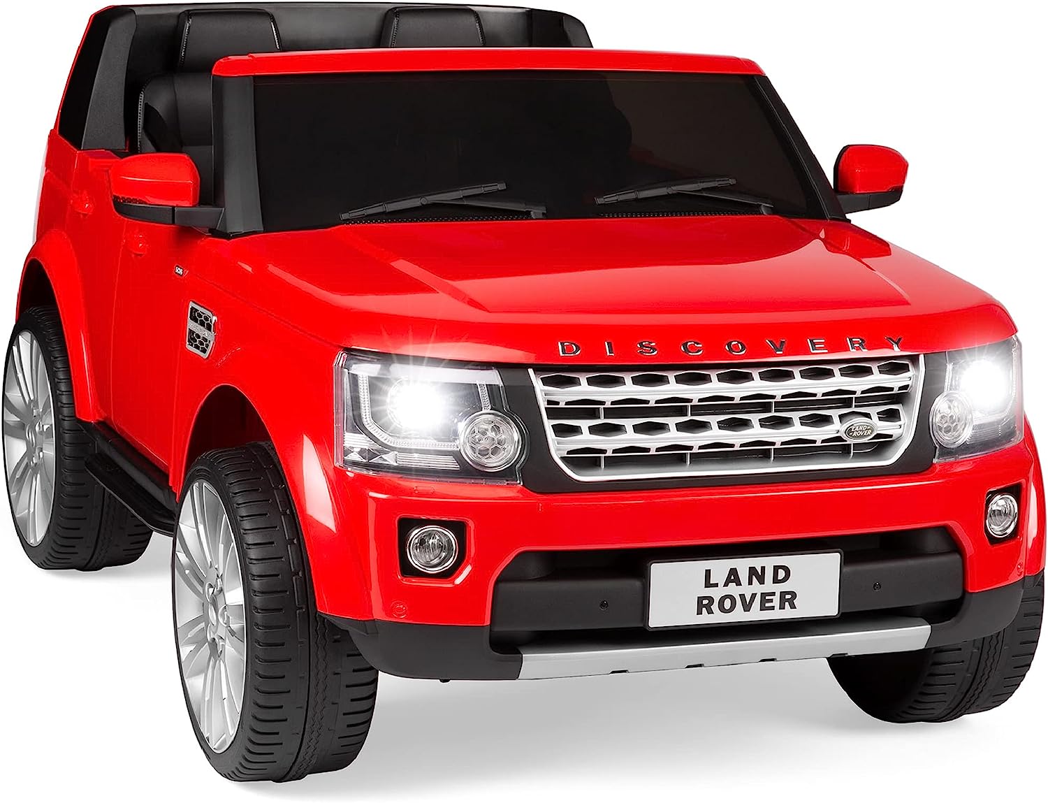 Products 12V 3.7 MPH 2-Seater Licensed Land Rover Ride On Car Toy wParent Remote Control.