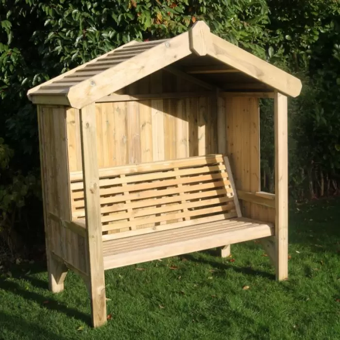 Cottage Arbour Fully Enclosed Sits 3