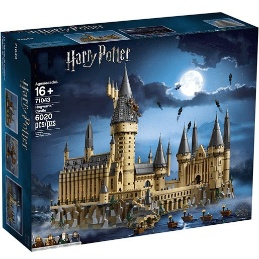 LEGO Harry Potter Hogwarts Castle 71043 Castle model building kit, including Harry Potter characters Griffindor, Herbab, etc. (6,020 pieces)