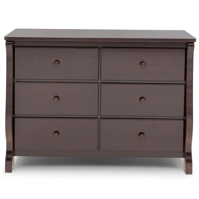 Universal 6 Drawer Double Dresser