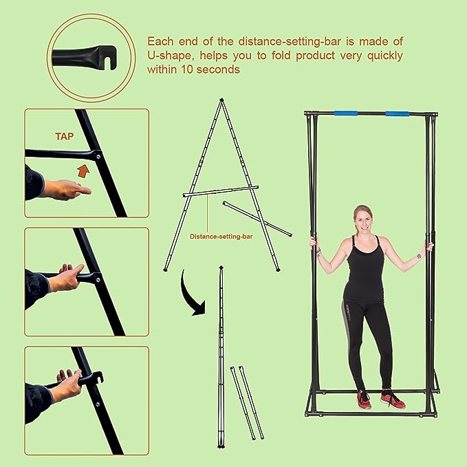 KT1.1518 - KT aerial yoga stand indoor and outdoor. Foldable, portable aerial silk gear. Height-adjustable, stable and durable yoga swing support frame