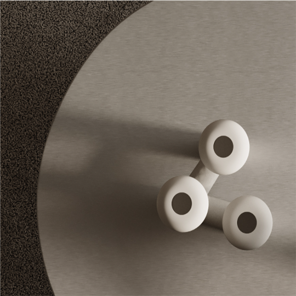 light luxury small apartment special-shaped coffee table