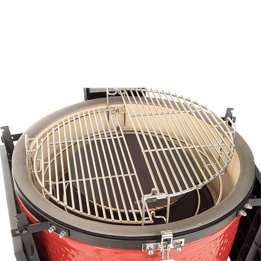 Kamado Joe KJ15040921 Classic III 18 inch Charcoal Grill, Blaze Red