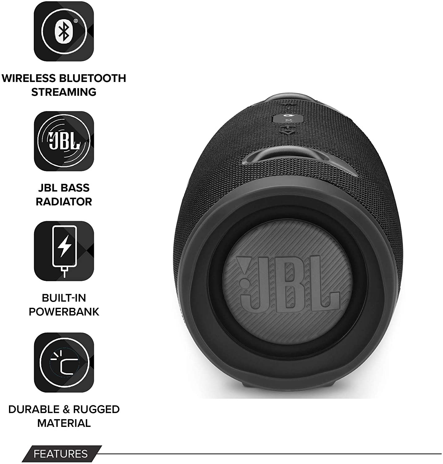 JBL Xtreme 2, Waterproof Portable Bluetooth Speaker,