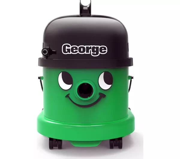 NUMATIC George GVE370 3-in-1 Cylinder Wet & Dry Vacuum Cleaner - Green & Black