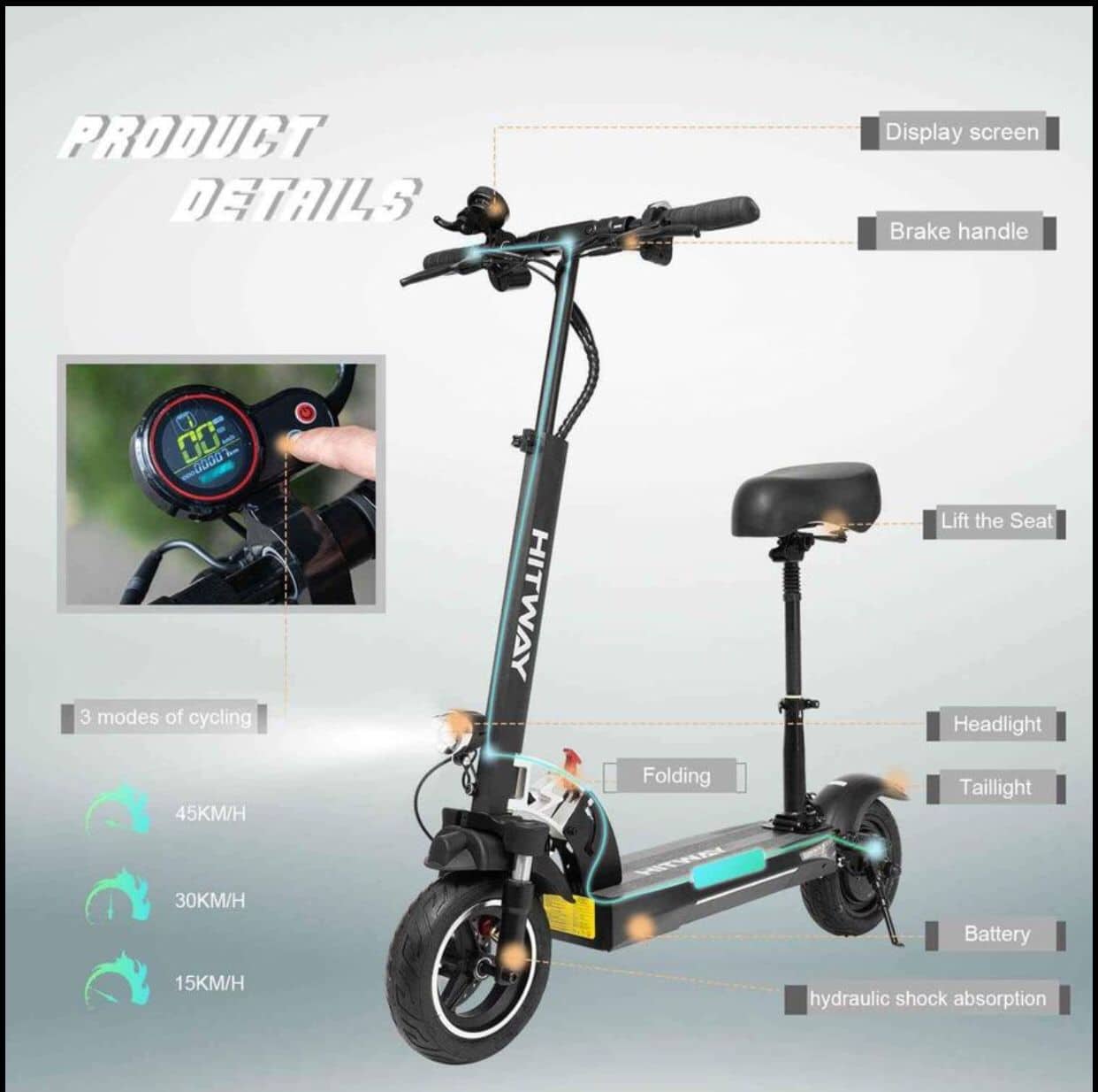 Evercross Hitway H5 Electric Scooter
