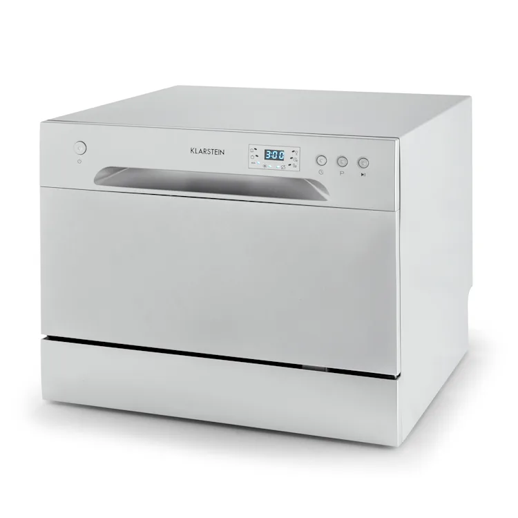 Countertop Dishwasher with 6 Place Settings, 6 Wash Cycles and Silve