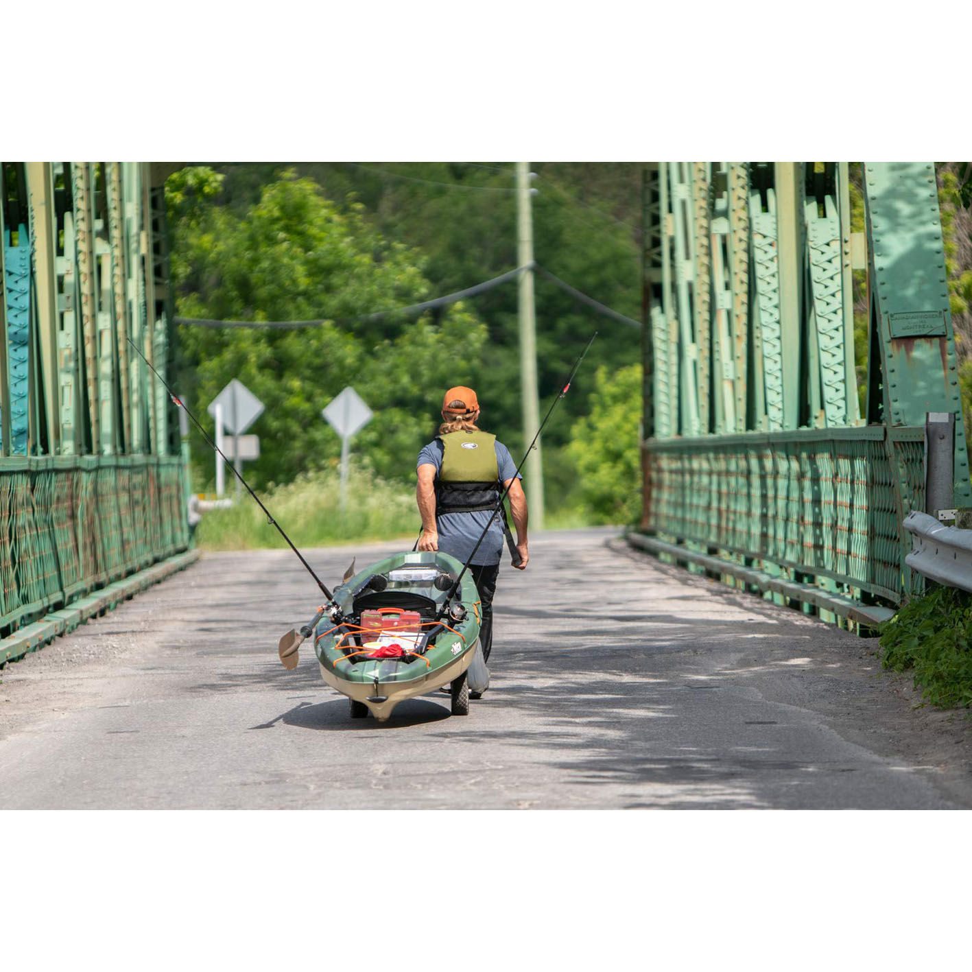 Pelican Sit-on-Top Kayak - Sentinel 100X - 9.5 Feet - Lightweight one Person Kayak