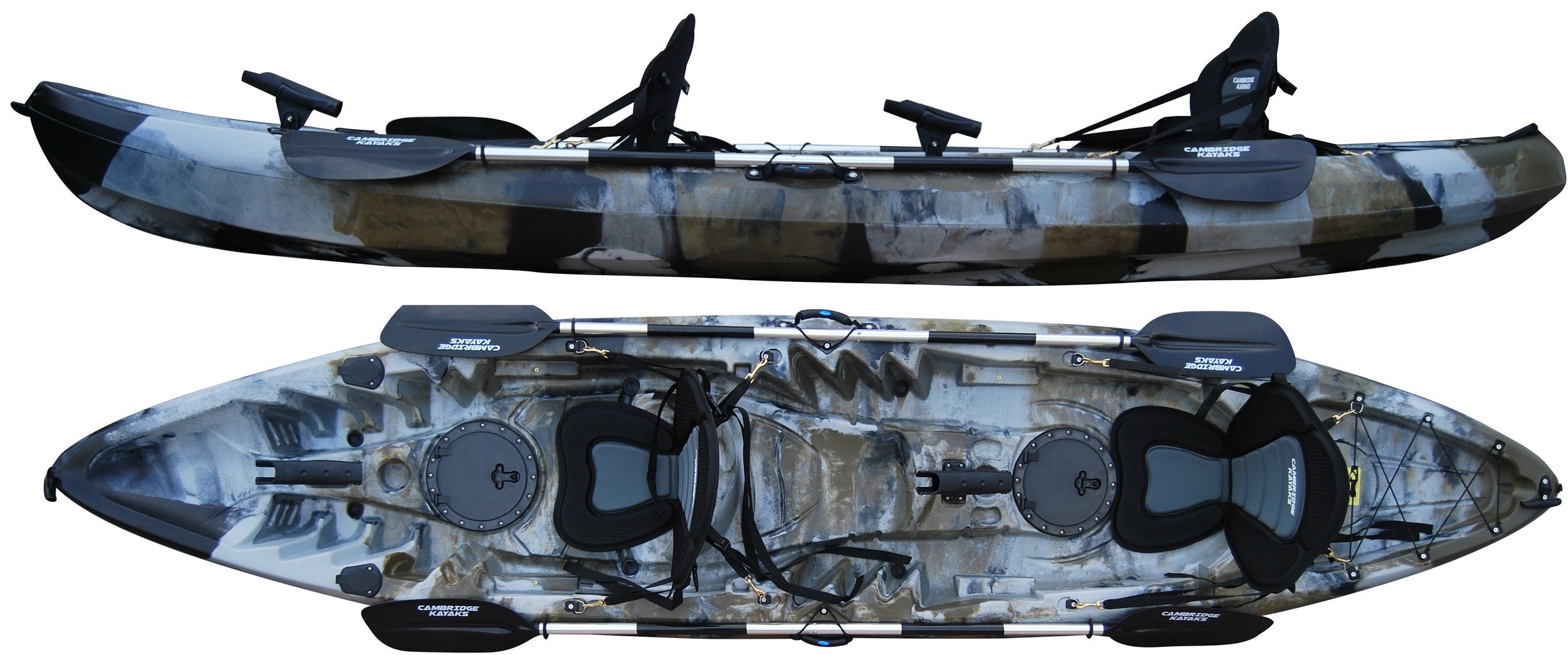 SUNFISH DOUBLE SIT ON TOP LEISURE FISHING KAYAK