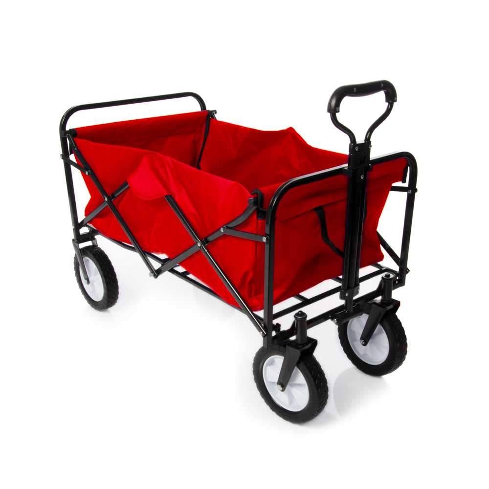 Heavy Duty Foldable Garden Trolley Cart Wagon