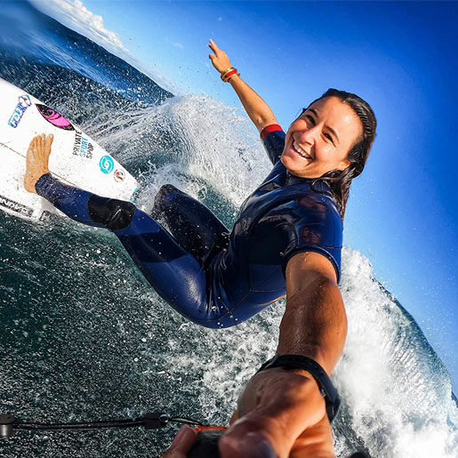 GoPro HERO10 Black-Waterproof sports camera with front LCD and touch screen rear screen, 5.3K60 ultra-high-definition video, 23MP photos, 1080p real-time streaming