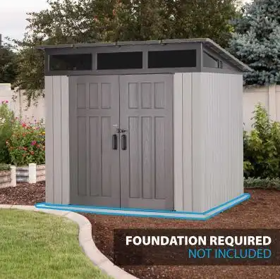 LIFETIME 8.3 FT. X 8.3 FT. OUTDOOR STORAGE SHED