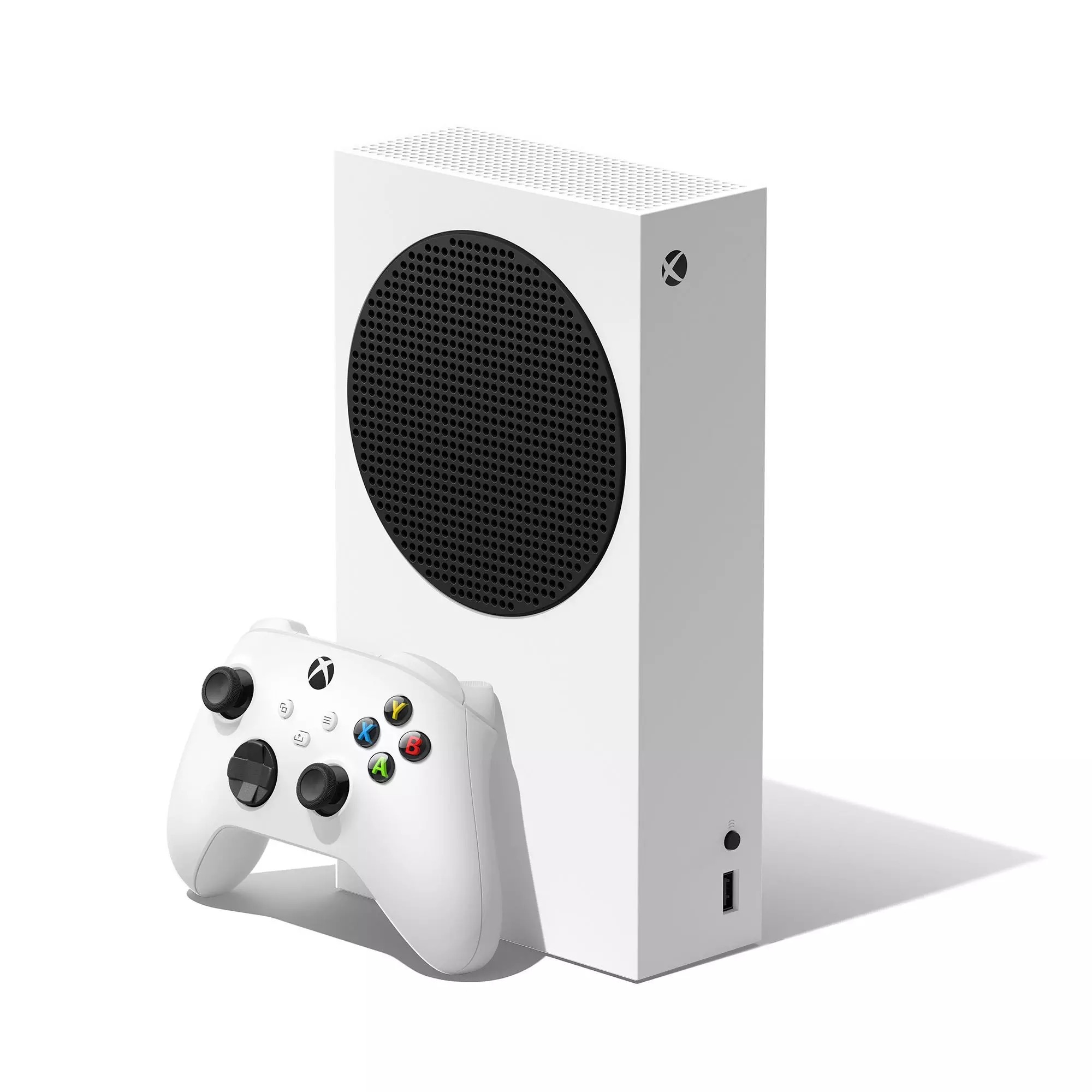 Microsoft Xbox Series S 512 GB SSD All-Digital Console (Disc-Free Gaming) I Wireless Controller I HDR (High Dynamic Range) I 1440p Gaming Resolution I Up to 120 FPS I White