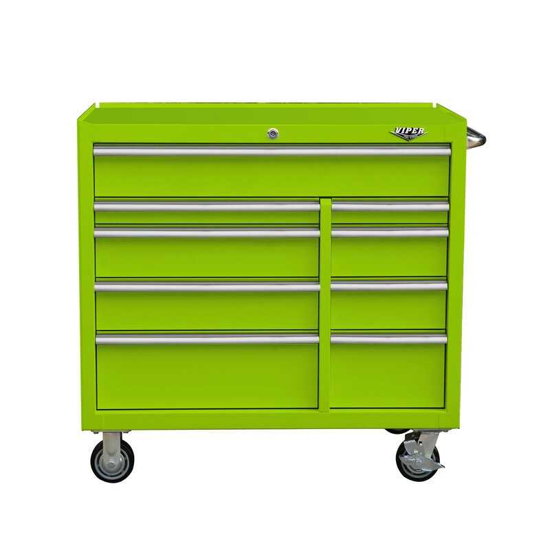 Premium series 41.5 wide 9 drawer bottom folding cabinet