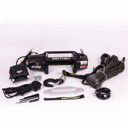 Smittybilt X2O-10K Comp Waterproof Wireless Synthetic Rope Winch Fits Jeep 4X4