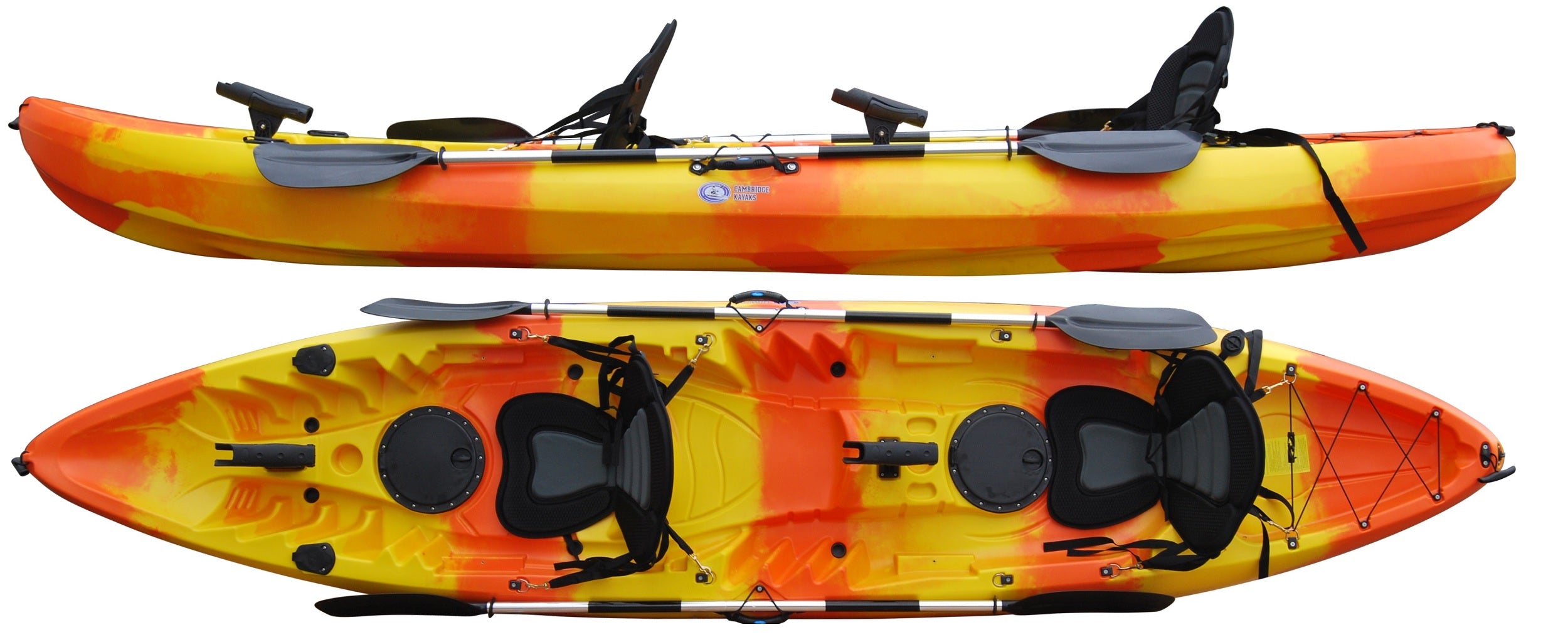 SUNFISH DOUBLE SIT ON TOP LEISURE FISHING KAYAK