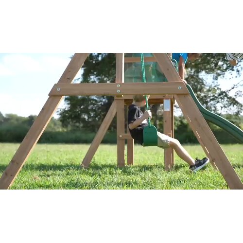 Buckley Hill All Cedar Swing Set