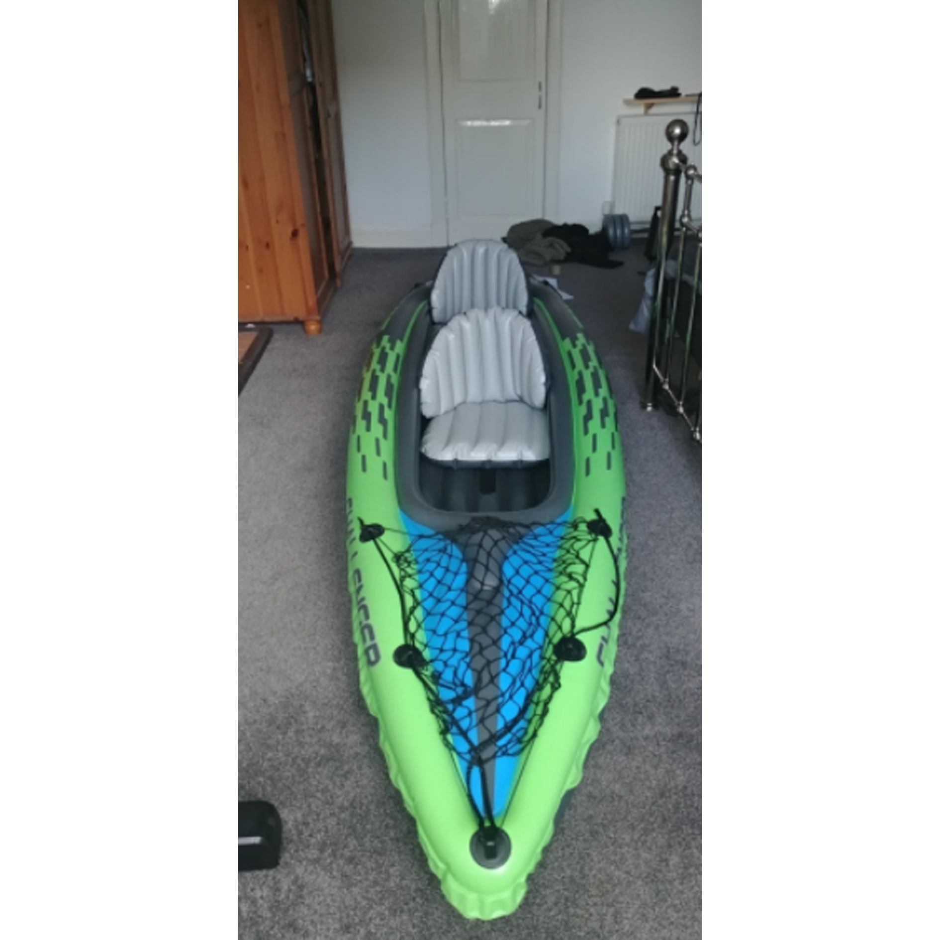 Intex Challenger Kayak Inflatable Set with Aluminum Oars