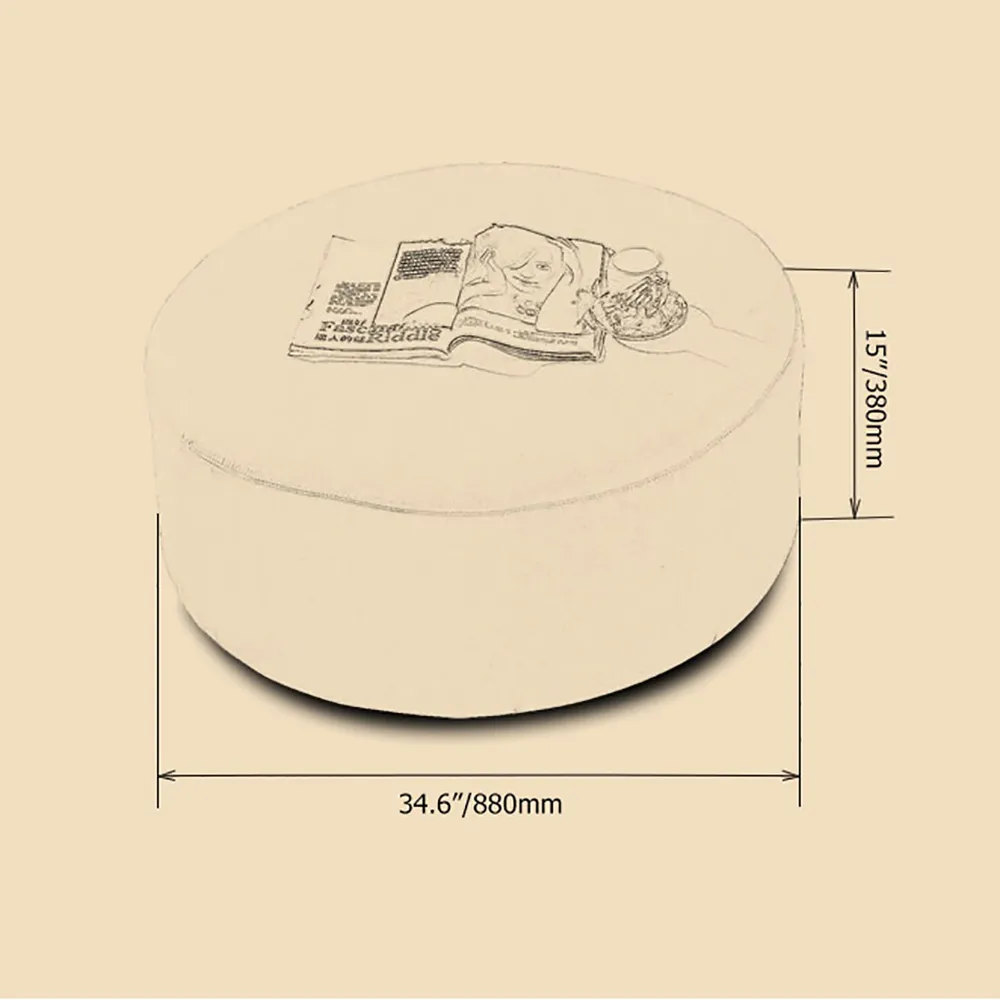 Curved Sectional Sofa Light Gray Velvet Upholstered 7 Seater Floor Sofa with Ottoman