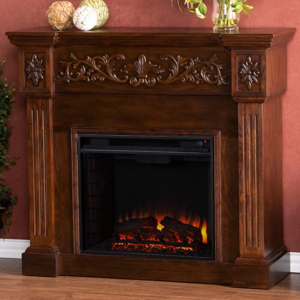Preiss 44.5” W Electric Fireplace