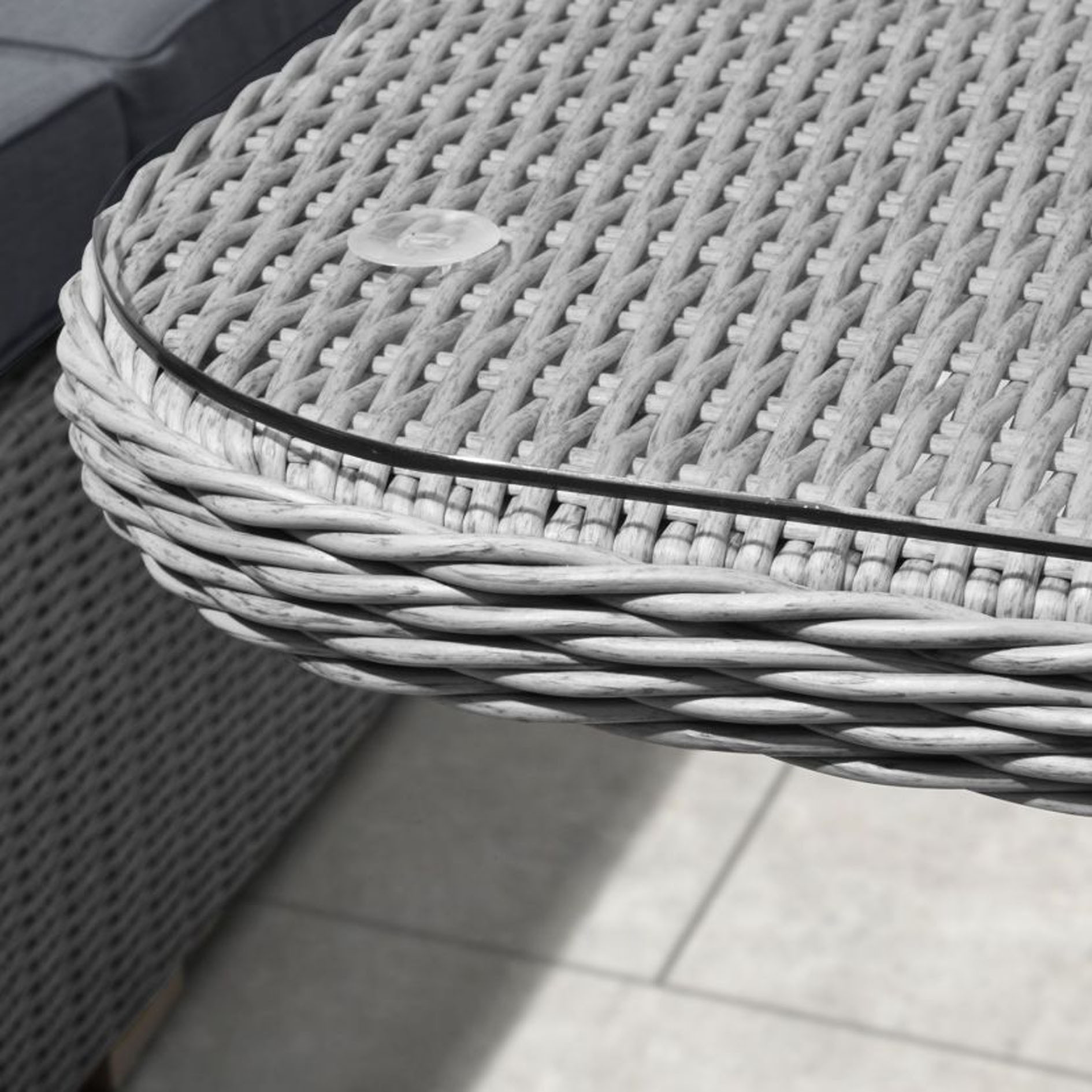 Harper Casual Dining Corner Sofa Set with Firepit Table