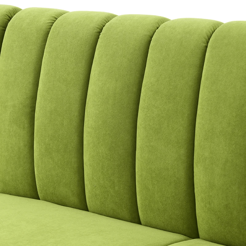 Dyer Avenue 84,5'' Festes Sofa und Chaiselongue mit Blick auf die linke Seite