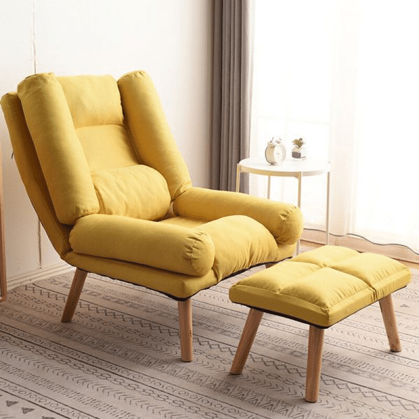 28.3′′ Lounge Chair and Footstool
