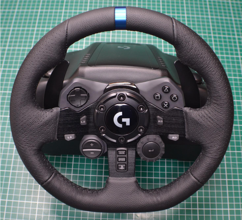 Logitech G Driving Force Shifter with Logitech G923 Racing Wheel and Pedals for Xbox X|S, Xbox One and PC and Genuine Leather Wheel Cover