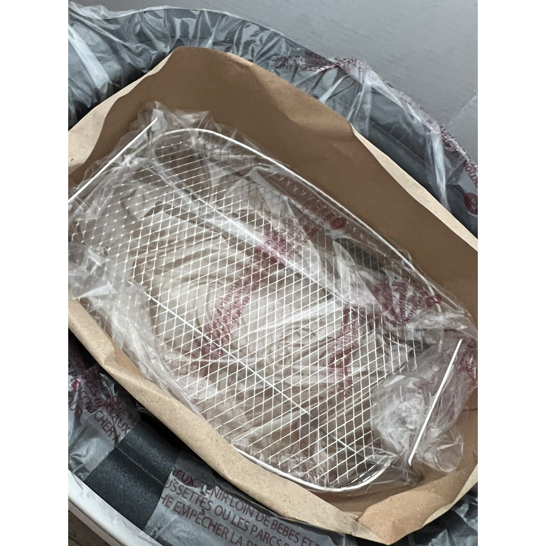 HC New Ninja 4 in 1 Cooking System w/ Wire Basket MC900Q Stainless Steel Blue