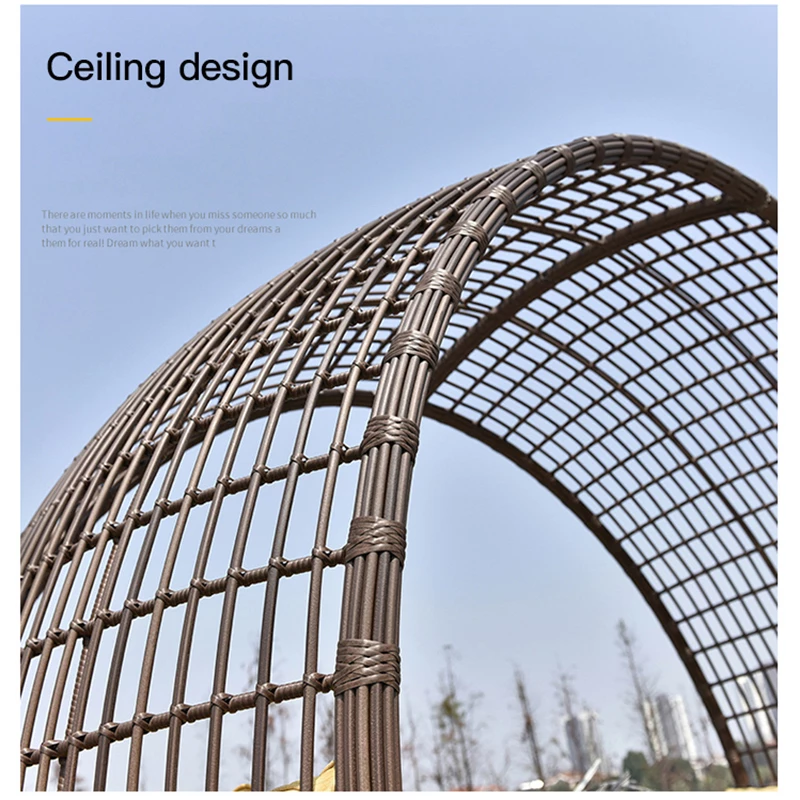 Swinging electric rocking chair garden patio terrace hanging chair outdoor with stand