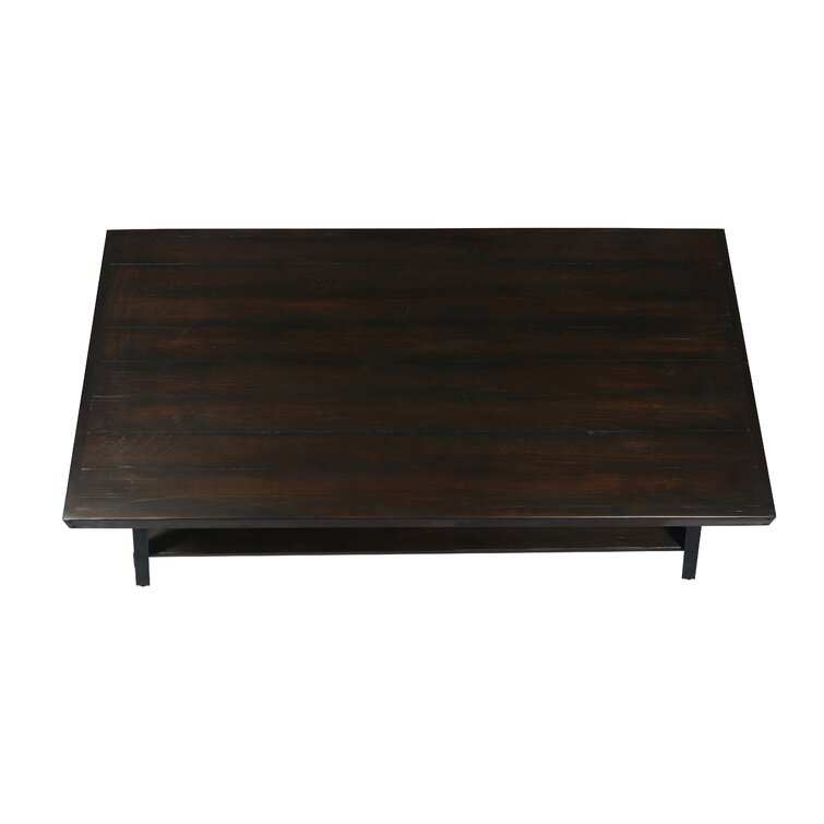 Laguna Solid Wood 4 Legs Coffee Table with Storage