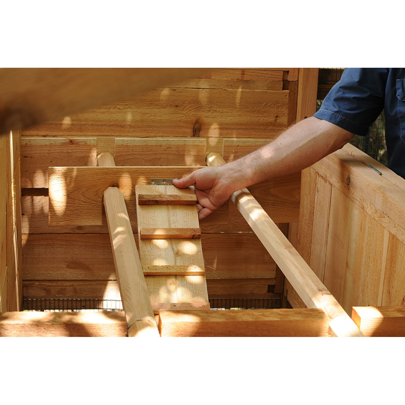 Round-Top Walk-In Chicken Coop