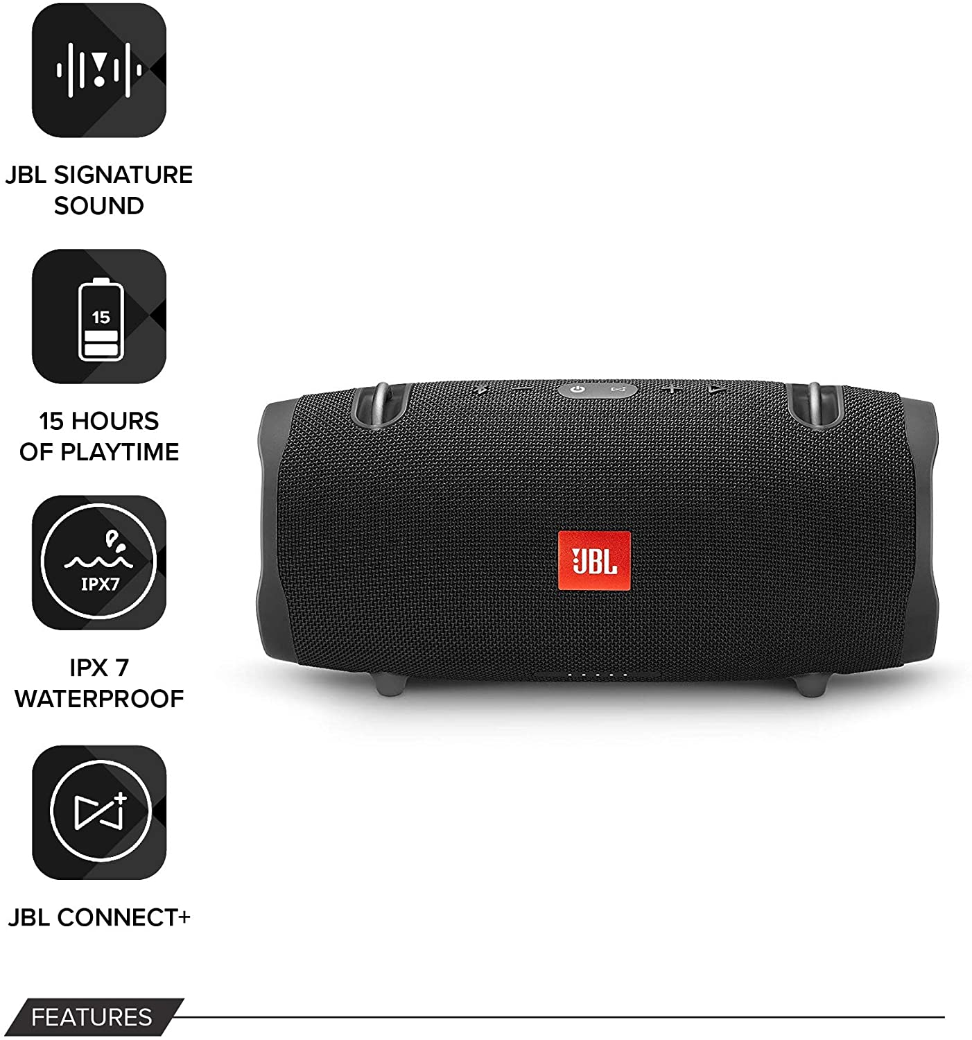 JBL Xtreme 2, Waterproof Portable Bluetooth Speaker,