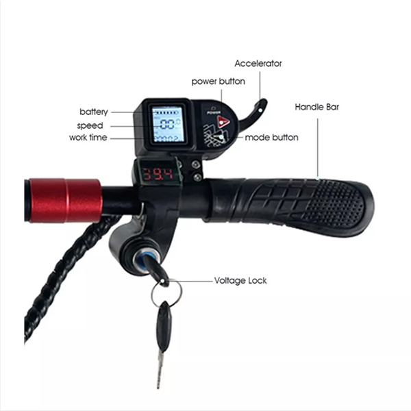 C8 800W 8inch wheels Electric Scooter with 18ah battery e bike 35km/h powerful Mini e scooters