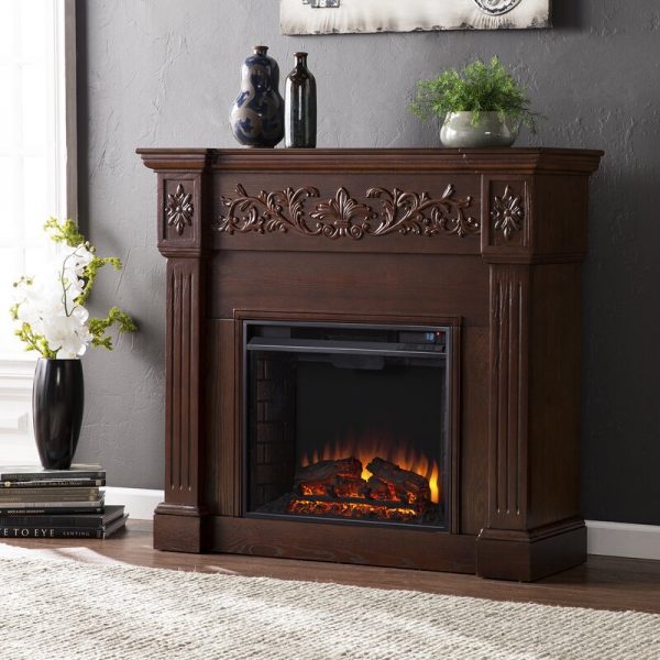 Preiss 44.5” W Electric Fireplace