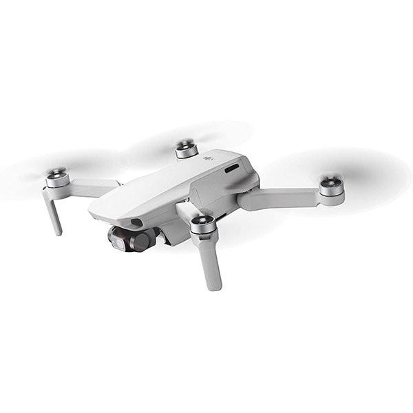 DJI Mini 2-Ultra-light foldable quadcopter drone, 3-axis gimbal, with 4K camera, 12 megapixel photos, 31 minutes flight time, OcuSync 2.0 10 km HD video transmission, QuickShots gray