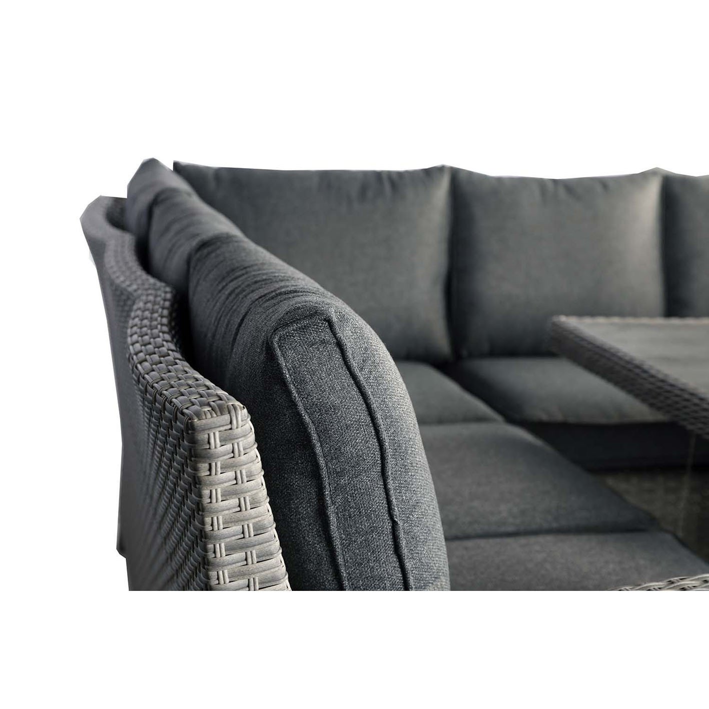 Supremo Catalan Mini Modular Corner Dining Firepit Set