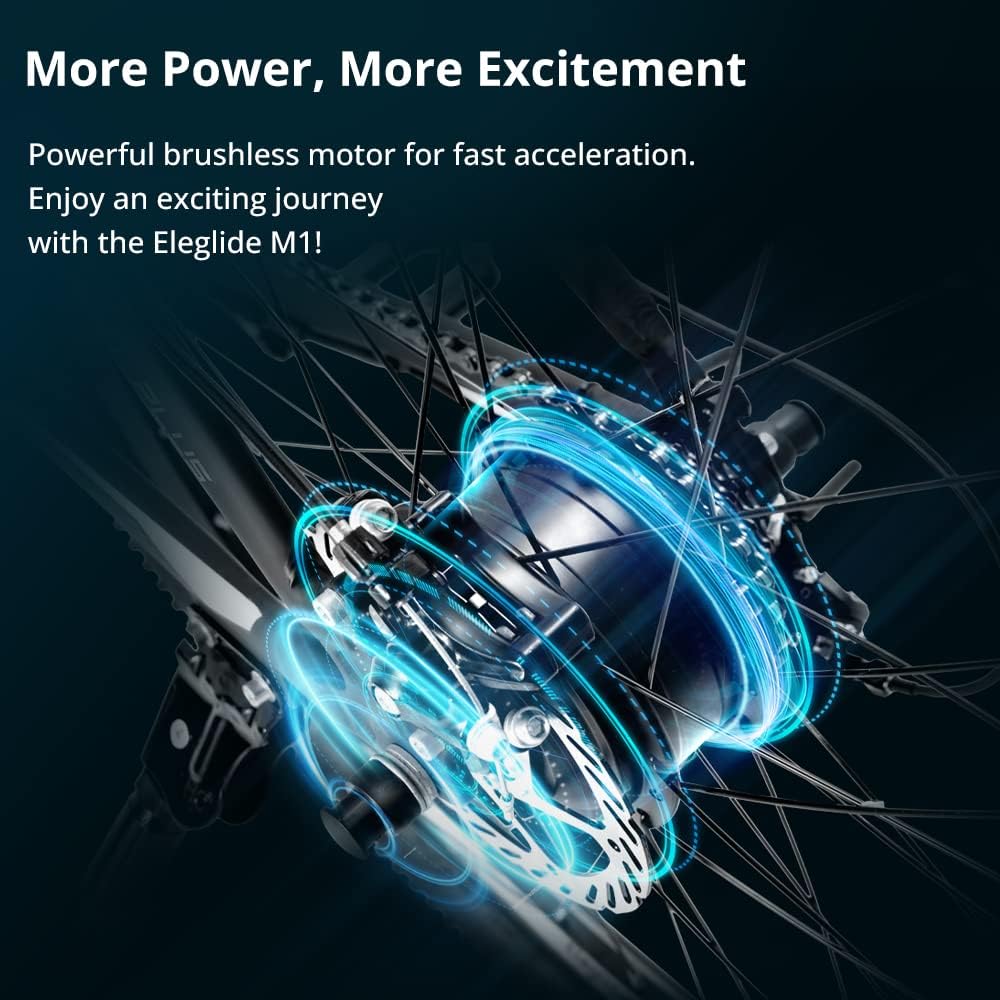 Eleglide M1 Electric Mountain Bike, 27.5