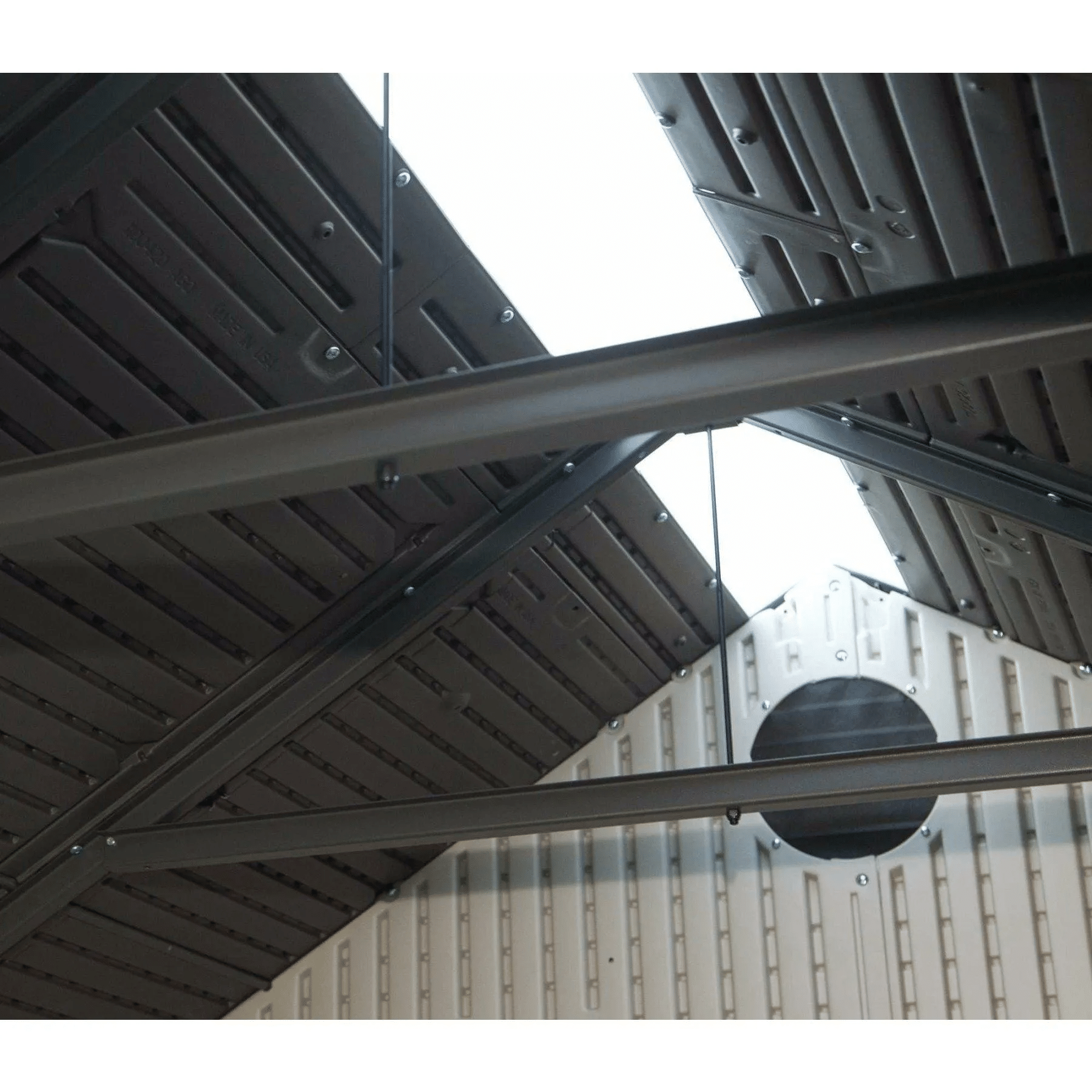 LIFETIME Storage Shed 60223 12.5 x 8 Ft. Garden Building