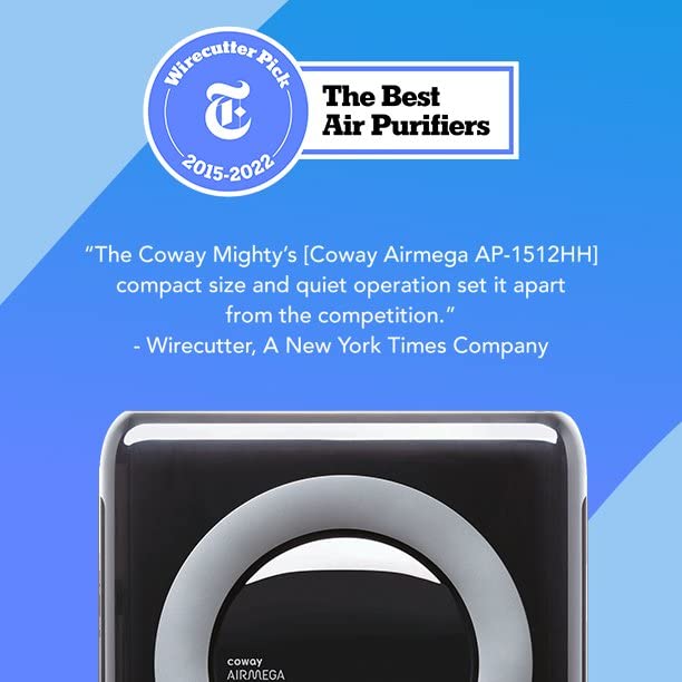 Coway AP-1512HH Mighty Air Purifier with True HEPA and Eco Mode